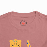 COLORFUL CHEETAH TODDLER T-SHIRT