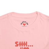 SHHH...I'M AWESOME TODDLER T-SHIRT