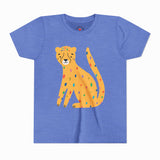 COLORFUL CHEETAH KIDS T-SHIRT