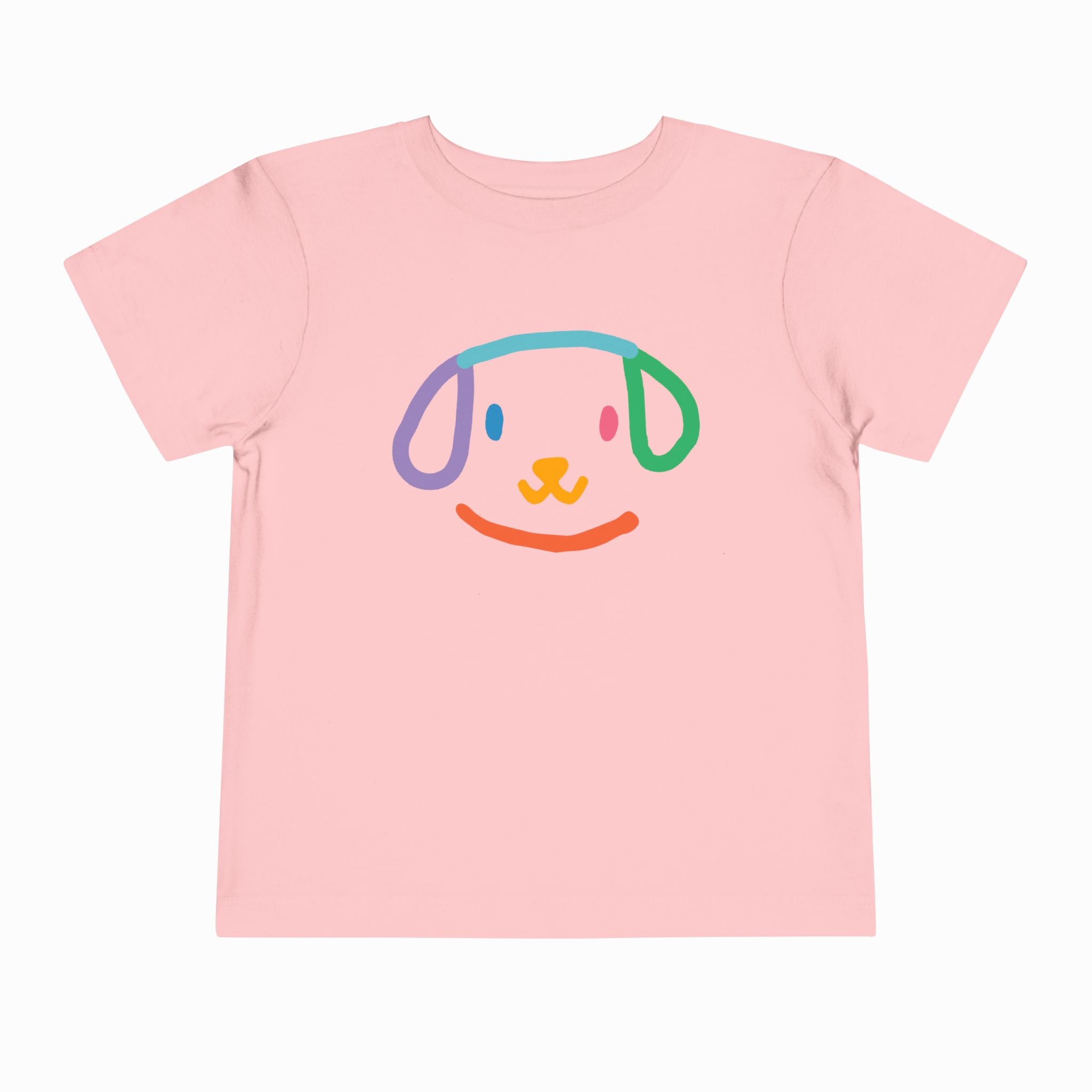 COLORFUL DOG TODDLER T-SHIRT