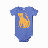 COLORFUL CHEETAH BABY BODYSUIT