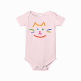 COLORFUL CAT BABY BODYSUIT