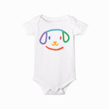 COLORFUL DOG BABY BODYSUIT