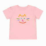 COLORFUL CAT TODDLER T-SHIRT