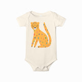 COLORFUL CHEETAH BABY BODYSUIT