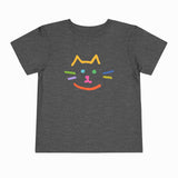 COLORFUL CAT TODDLER T-SHIRT