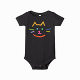 COLORFUL CAT BABY BODYSUIT