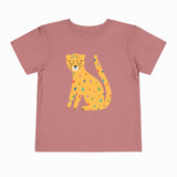 COLORFUL CHEETAH TODDLER T-SHIRT