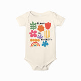 BLOOM IN DIVERSITY BABY BODYSUIT