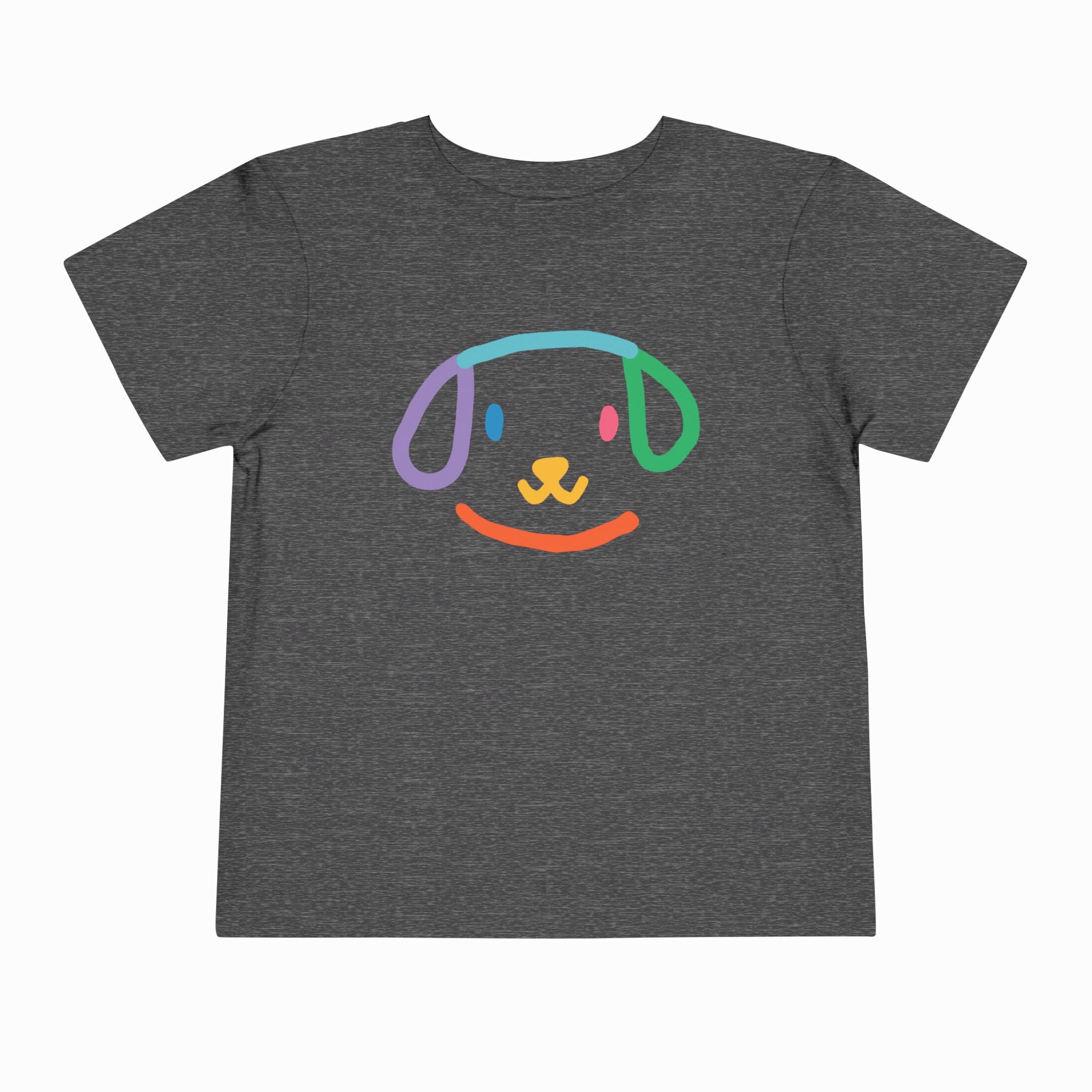 COLORFUL DOG TODDLER T-SHIRT