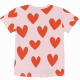 PINK HEART PARTY TODDLER T-SHIRT