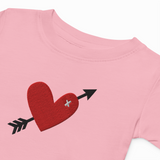 HEART SHOT BABY T-SHIRT