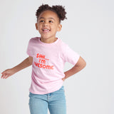 SHHH...I'M AWESOME KIDS T-SHIRT