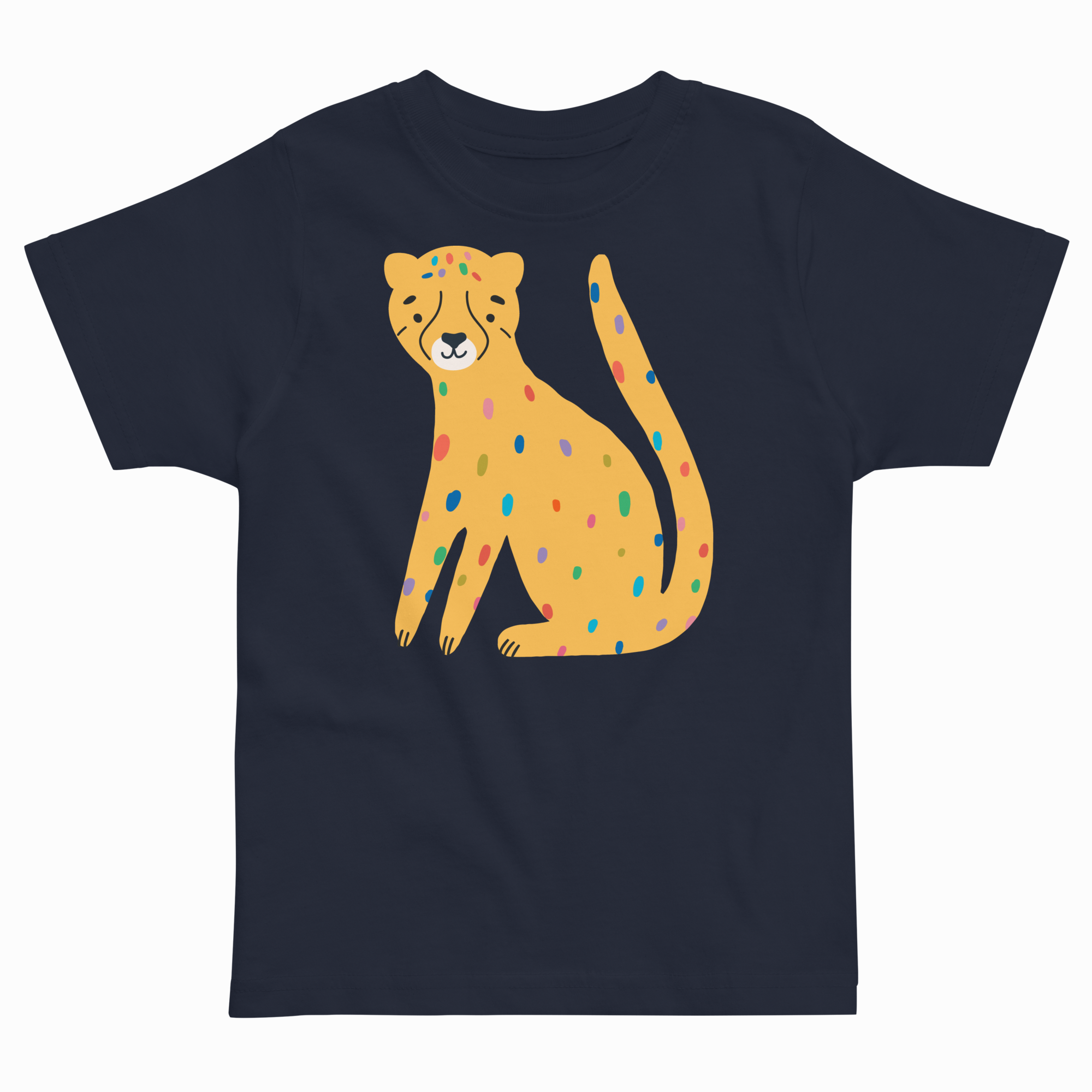 CONFETTI CHEETAH TODDLER T-SHIRT