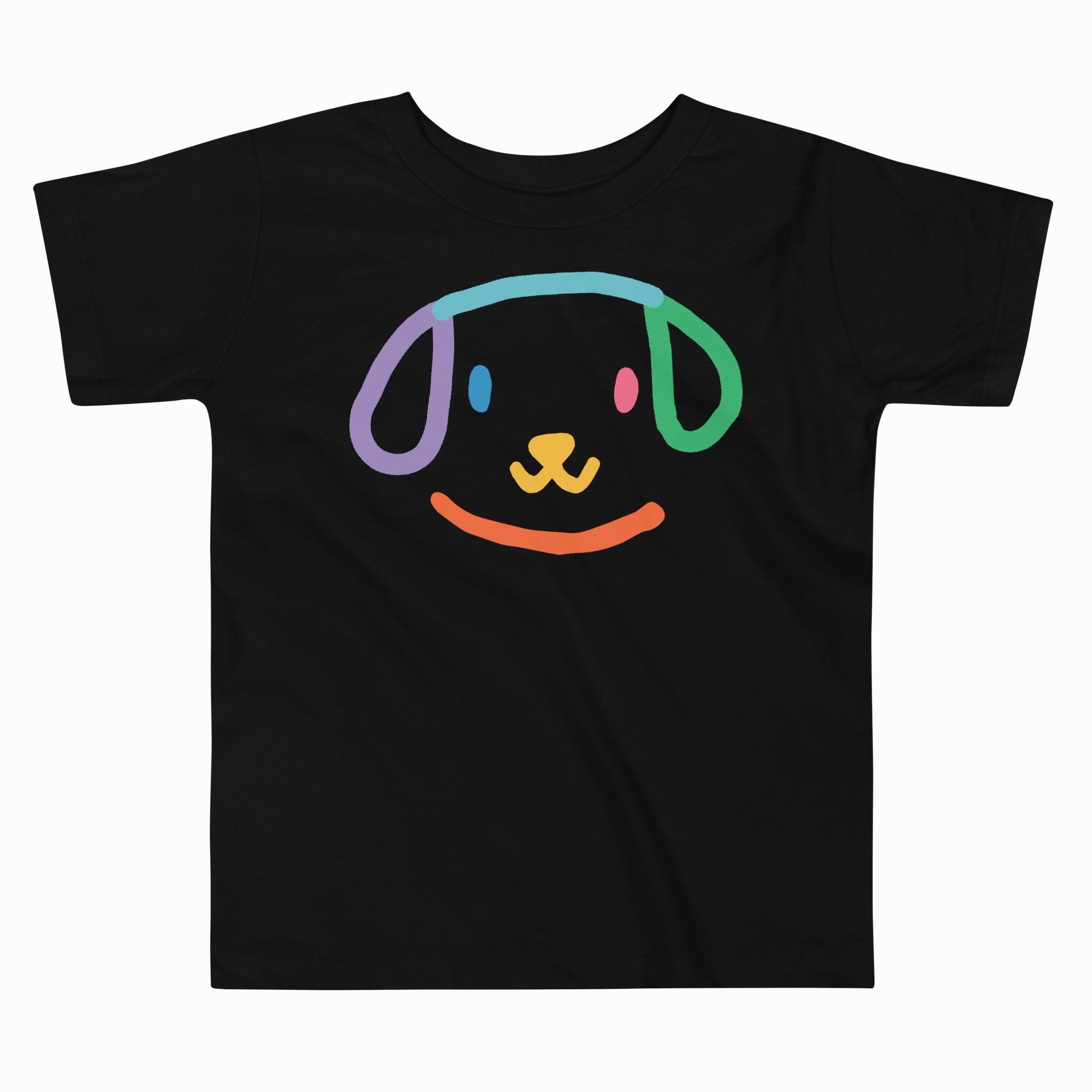 RAINBOW PUPPY TODDLER T-SHIRT
