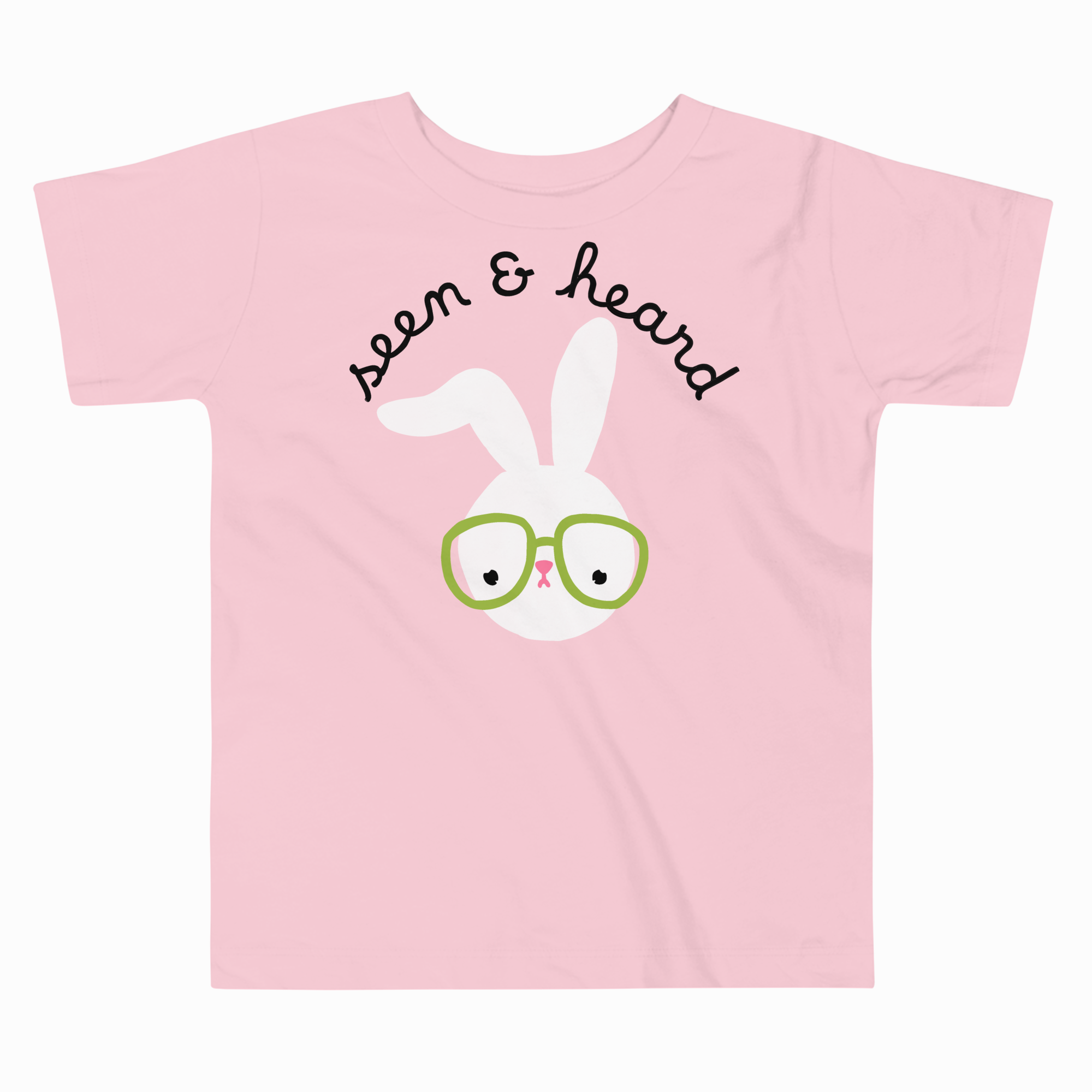 SEEN & HEARD TODDLER T-SHIRT