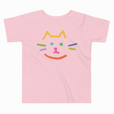 COLORFUL CAT TODDLER T-SHIRT