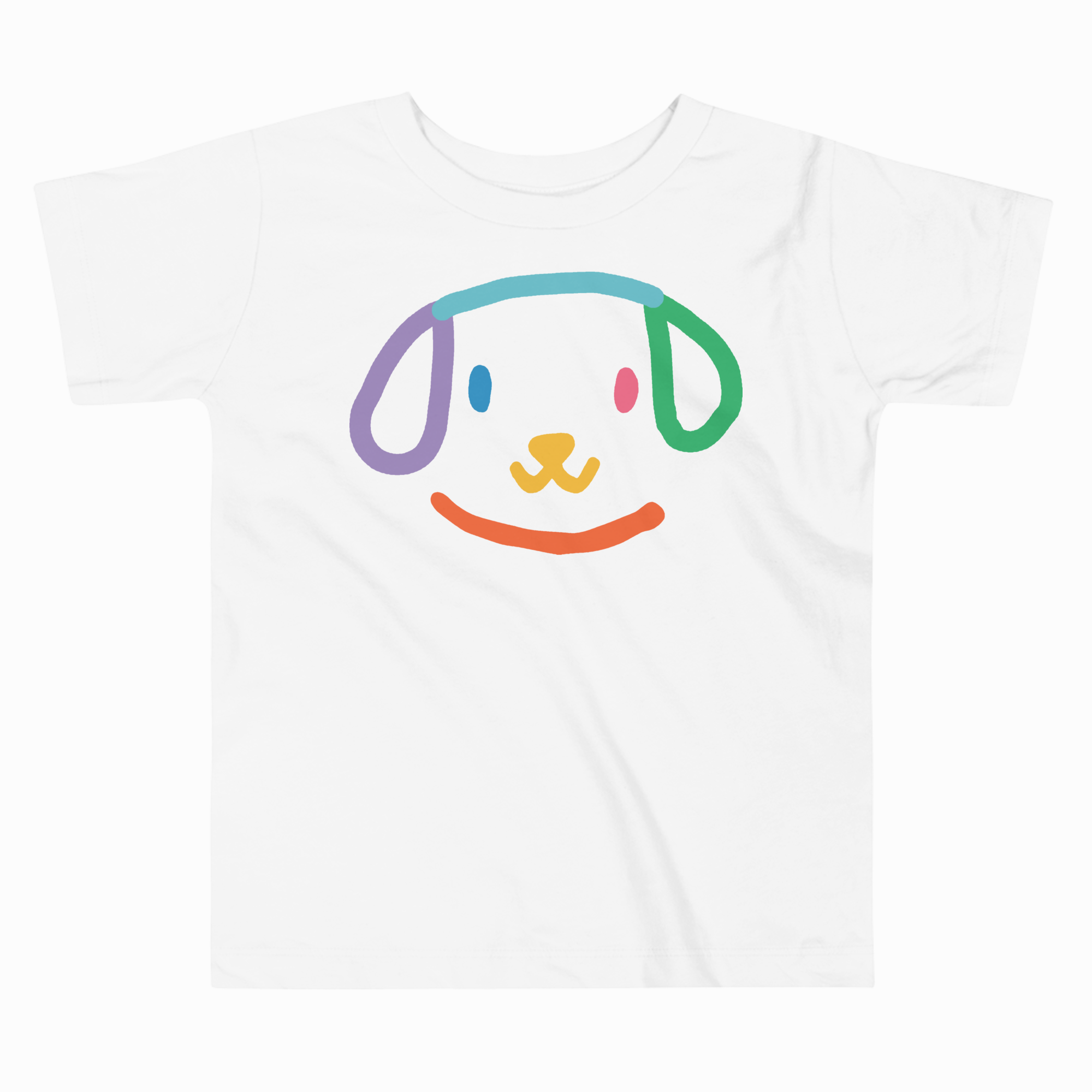 RAINBOW PUPPY TODDLER T-SHIRT