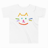 COLORFUL CAT TODDLER T-SHIRT