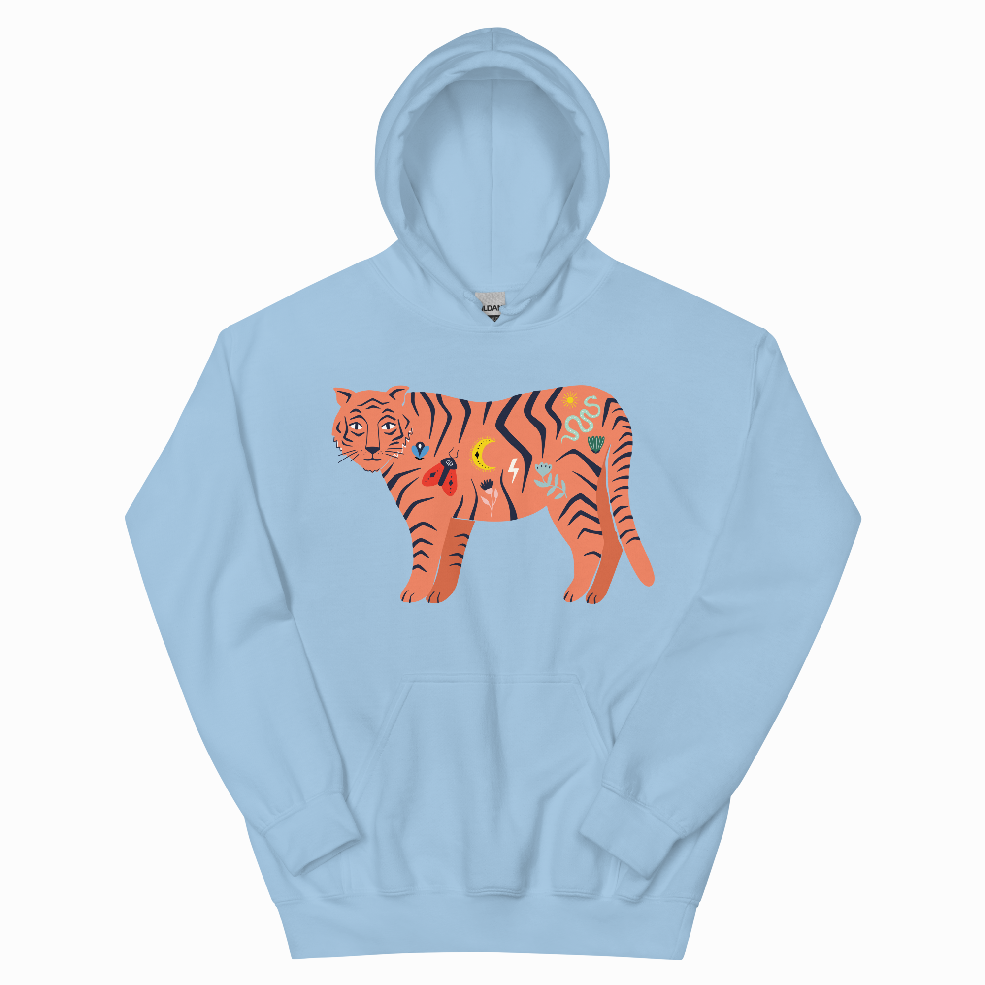 STORY STRIPE TIGER ADULT HOODIE