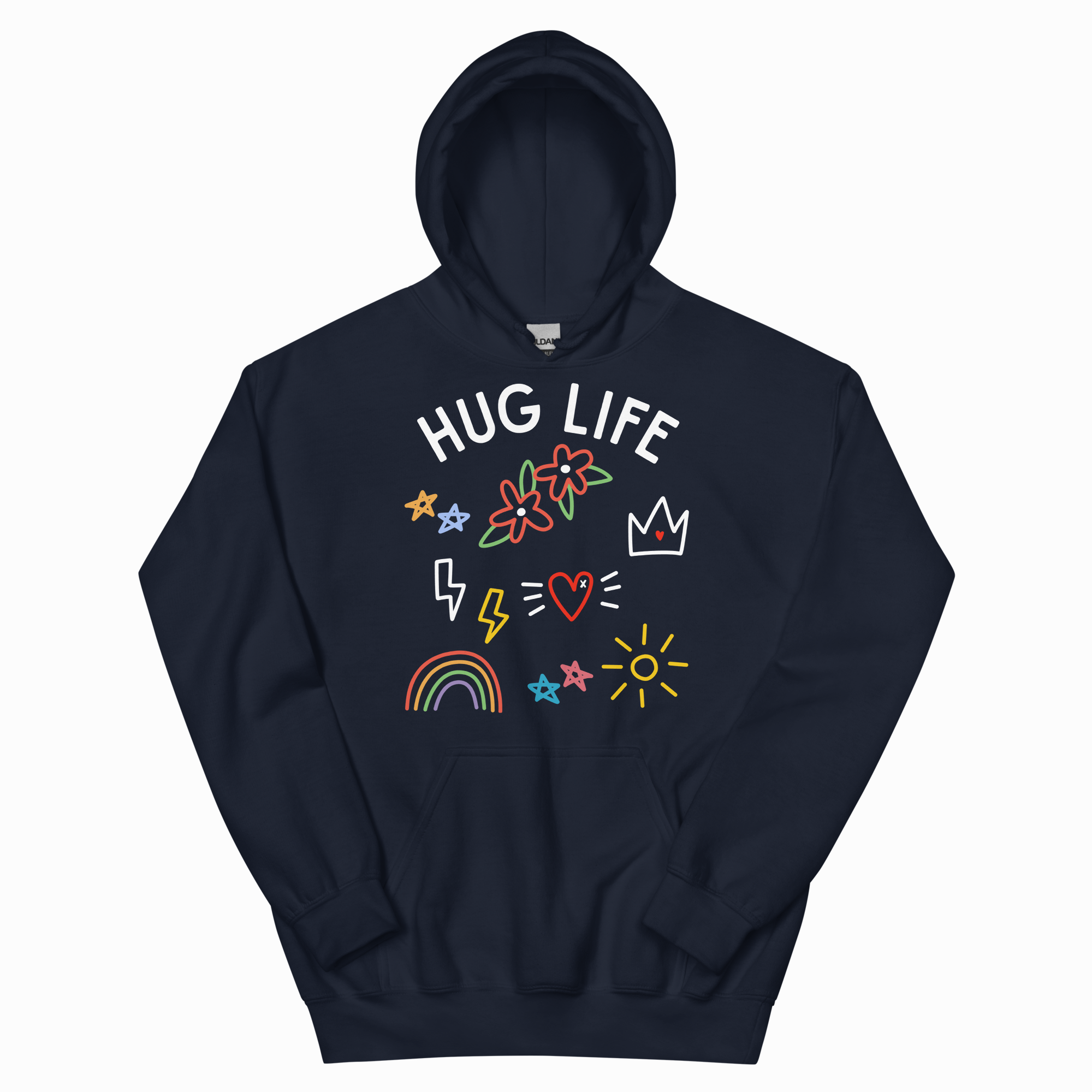 HUG LIFE ADULT HOODIE