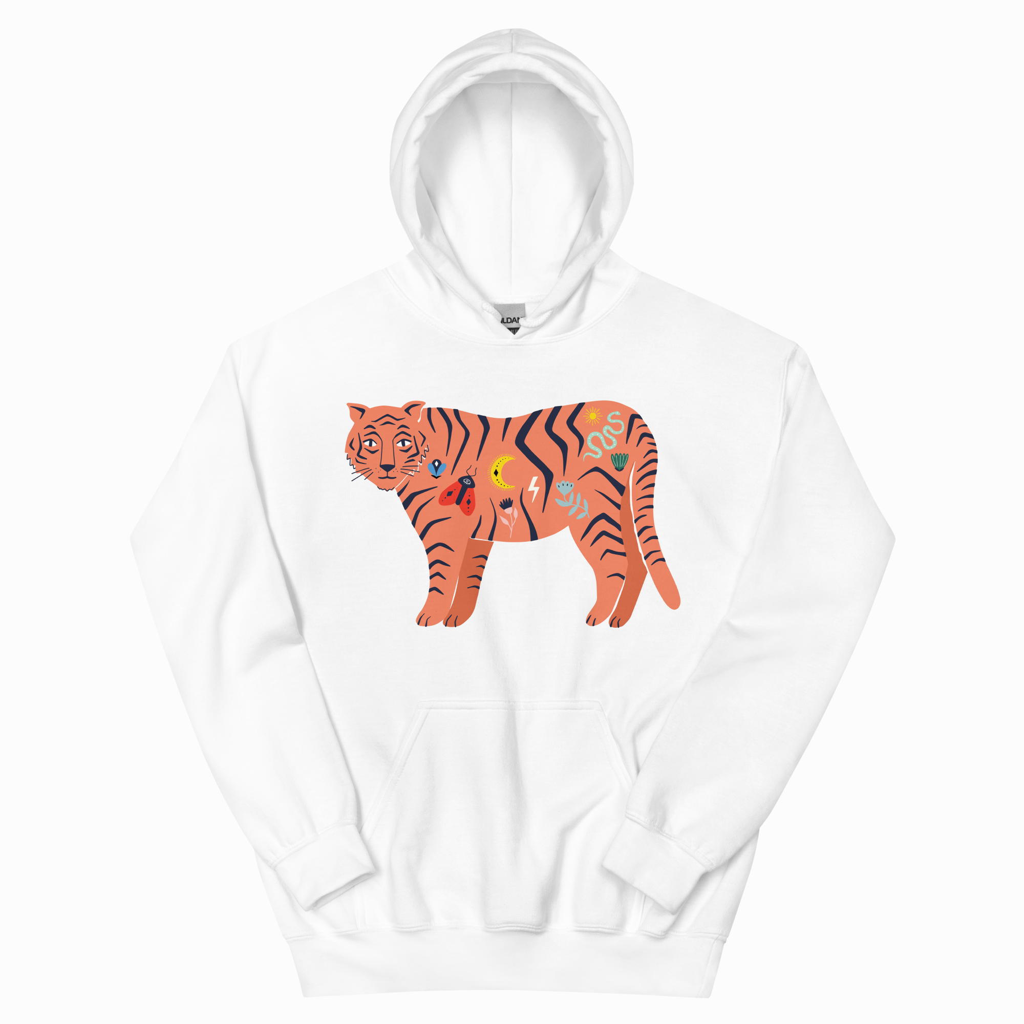 STORY STRIPE TIGER ADULT HOODIE