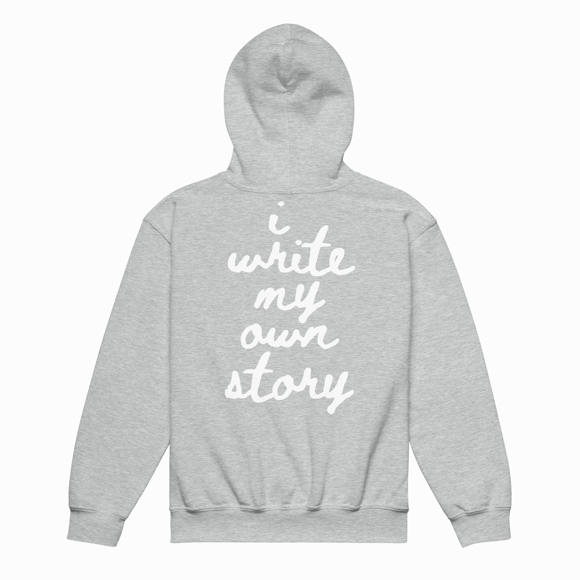 I WRITE MY OWN STORY KIDS HOODIE
