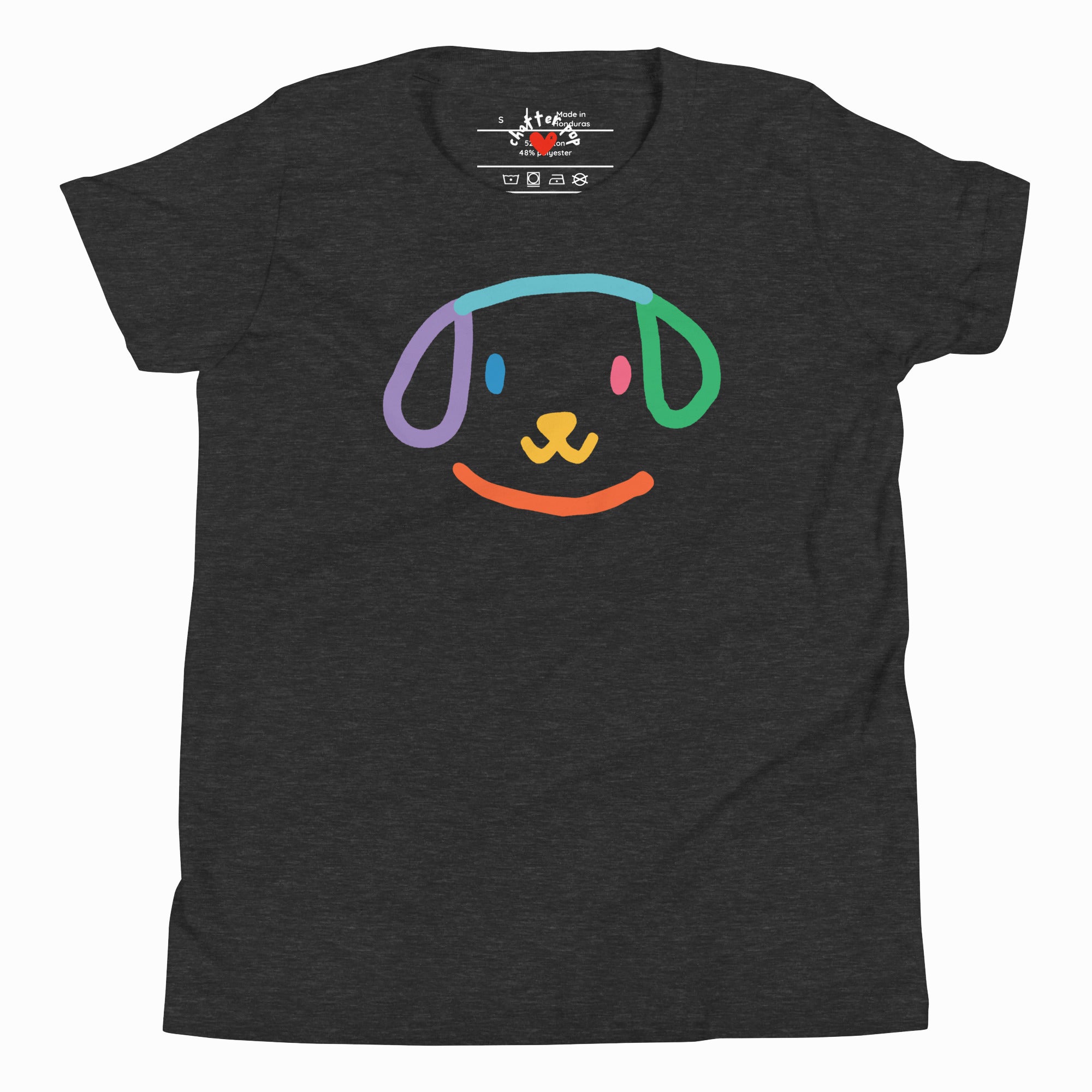 COLORFUL DOG KIDS T-SHIRT