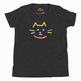 COLORFUL CAT KIDS T-SHIRT