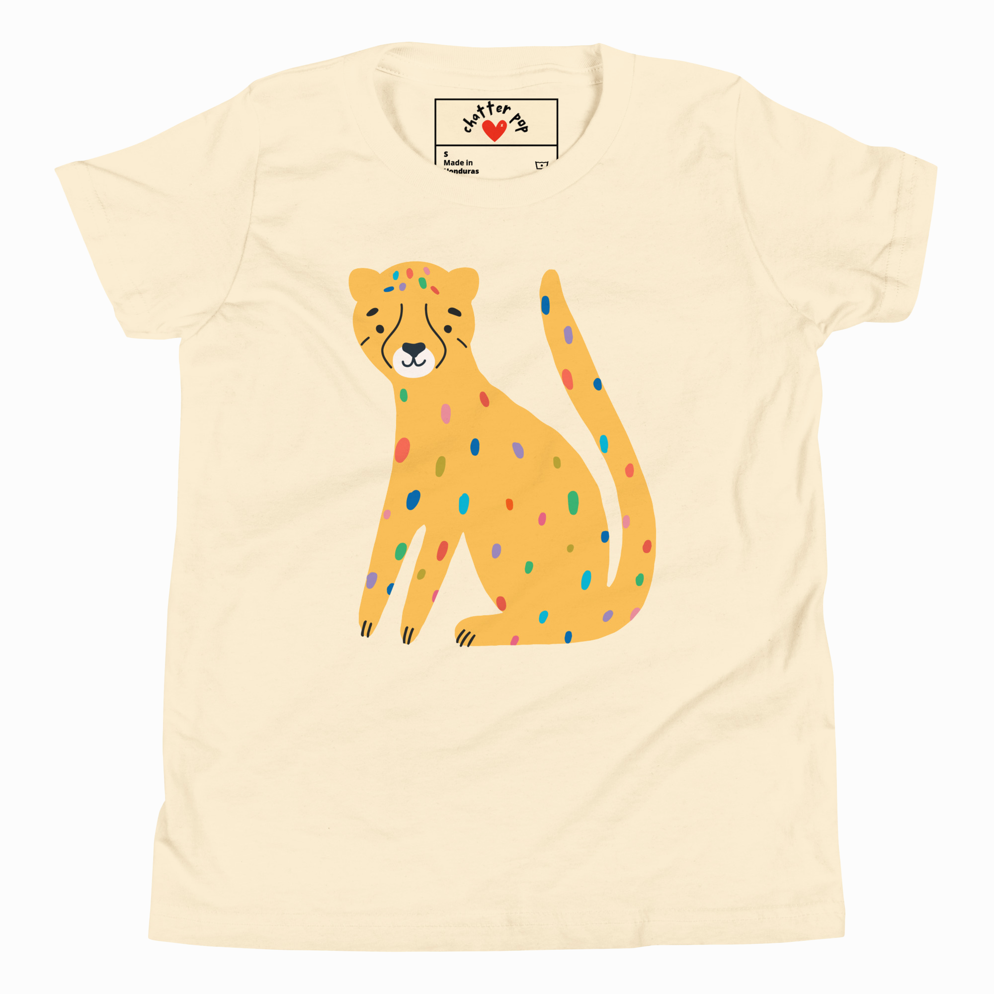COLORFUL CHEETAH KIDS T-SHIRT