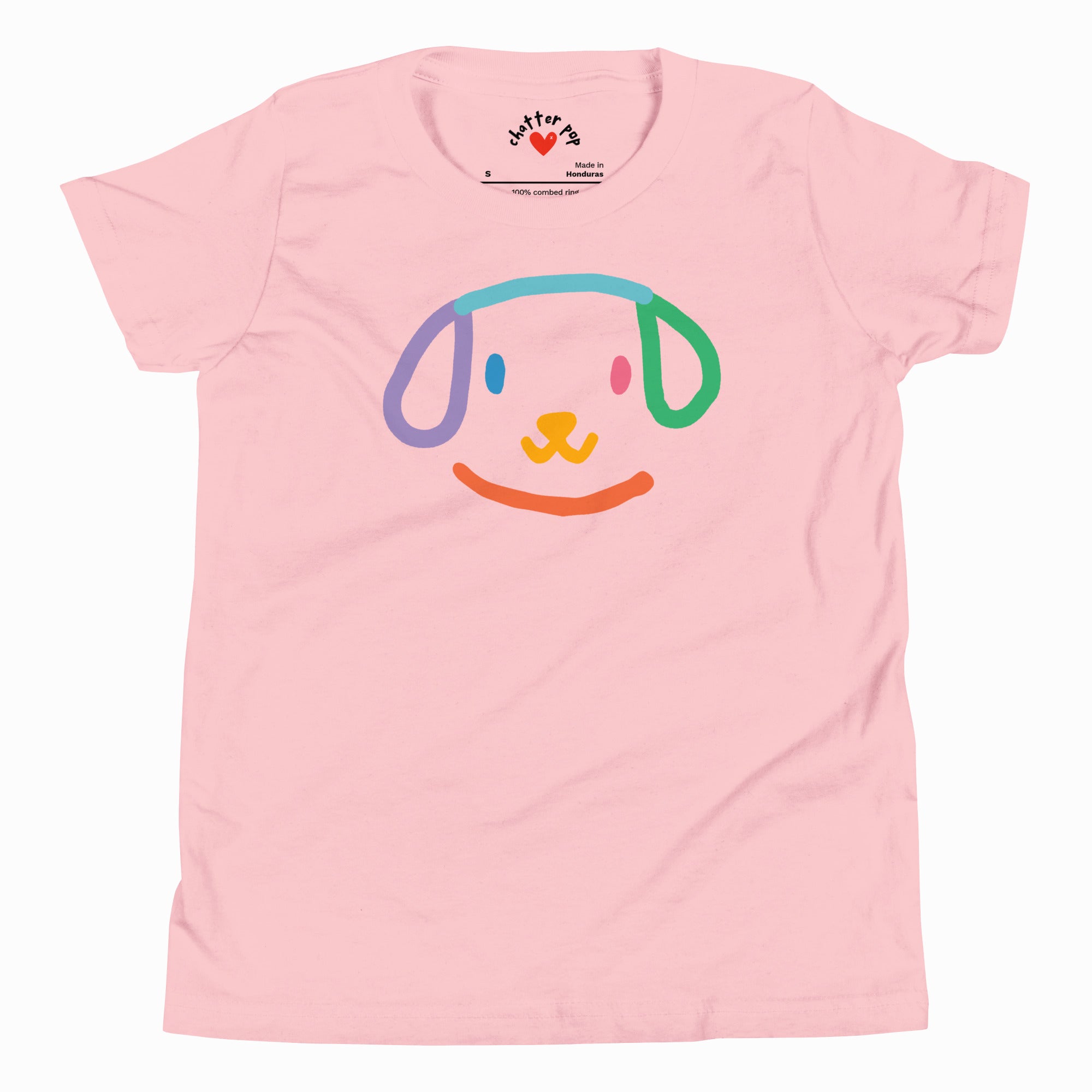 COLORFUL DOG KIDS T-SHIRT