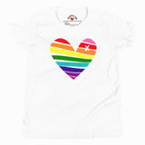 RAINBOW HEART KIDS T-SHIRT
