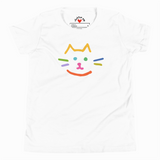 COLORFUL CAT KIDS T-SHIRT